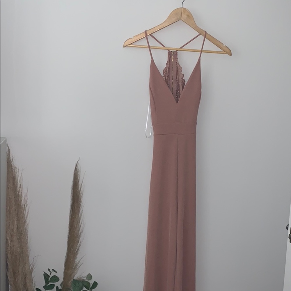 One Piece Blush Pink Jumpsuit